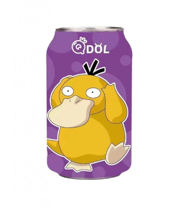 Qdol Pokemon Läsk - Bulbasaur Grape 33cl - Dryck,Läsk,Asiatisk Dryck,Asiatiska Produkter