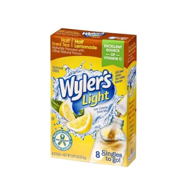 Wylers Light Singles To Go 8-pack - Half Iced Tea Half Lemonade - Dryck,Övrig Dryck